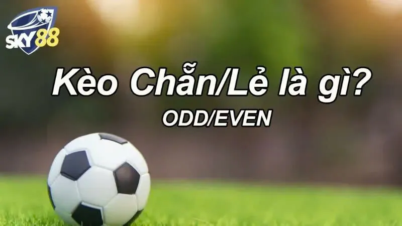 Chi tiết về kèo chẵn lẻ sky88 trong cá độ bóng đá mới nhất 2 Khái niệm về kèo chẵn lẻ tại SKy88