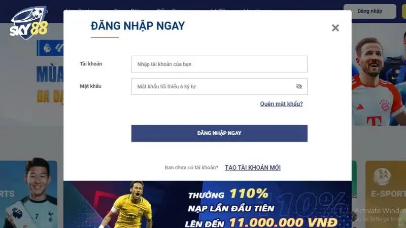 Đăng nhập Sky88 2 Hướng dẫn từng bước để bạn có thể đăng nhập Sky88 một cách nhanh chóng