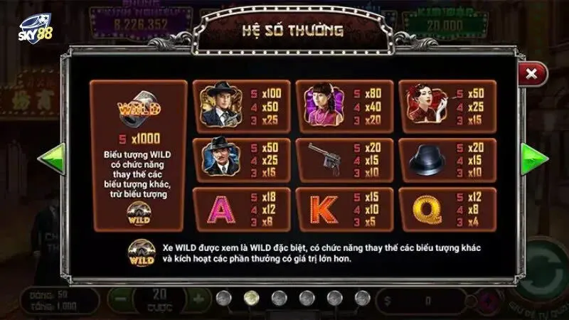 Bến Thượng Hải Sky88 – Trải nghiệm slot game đầy cuốn hút 3 Tìm hiểu cách chơi slot game Bến Thượng Hải Sky88 chi tiết