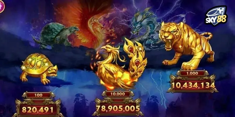 Tựa Game Kho Báu Tứ Linh Sky88– Cơ Hội Nhận Thưởng Cực Đã 4 Kinh nghiệm chơi kho báu tứ linh luôn thắng